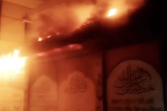 রূপগঞ্জে অগ্নিকান্ডে মাদ্রাসায় ব্যাপক ক্ষতি। Tnntv24