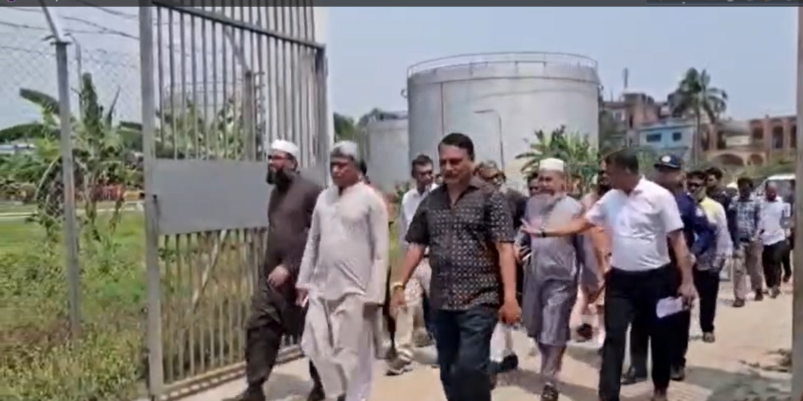 নারায়ণগঞ্জের সিদ্ধিরগঞ্জে মেঘনা পেট্রোলিয়াম ডিপোতে প্রতিমন্ত্রীর আকস্মিক পরিদর্শন।Tnntv24