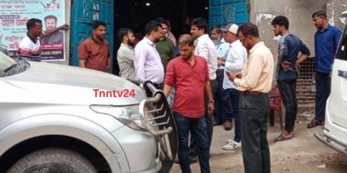 ফতুল্লার “প্যার্টান ফিনিশিং” ডাইং কারখানায় গ্যাস চুরির অভিযোগো সংযোগ বিচ্ছিন্ন। Tnntv24
