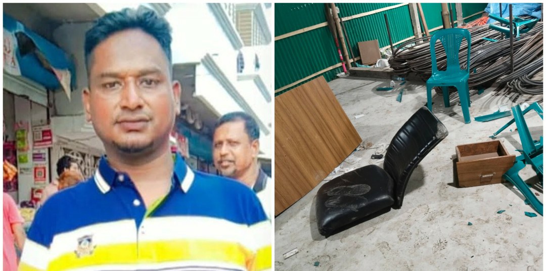 রূপগঞ্জে মাদক ব্যবসায়ীর আস্তানায় এলাকাবাসীর  হামলা ও উচ্ছেদ অভিযান:Tnntv24