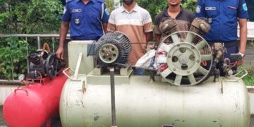 রূপগঞ্জে কারখানায় ডাকাতির ঘটনায় মালামাল উদ্ধার, দুই ডাকাত গ্রেফতার:tnntv24