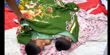 নারায়ণগঞ্জের আড়াইহাজারে নানার বাড়িতে বেড়াতে এসে গোসল করতে নেমে পানিতে ডুবে দুই ভাইয়ের মৃত্যু।Tnntv24