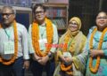 নারায়ণগঞ্জ:আমলাপাড়া আদর্শ শিশু বিদ্যালয়ে নির্বাচনে নিরংকুশ বিজয় ঐক্য পরিষদের।Tnntv24