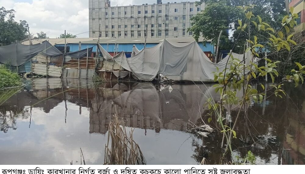 ইটিপি চালু রাখার দাবি: রূপগঞ্জে ডায়িং কারখানার বিরুদ্ধে পরিবেশ বিপন্নের অভিযোগ, পানি দূষণে মাছের মৃত্যু ও ফসলি জমি ক্ষতিগ্রস্থ:Tnntv24
