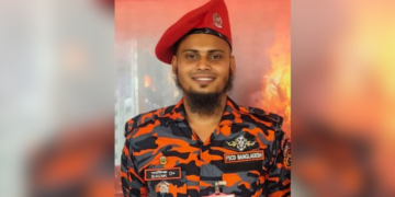 নারায়ণগঞ্জের ফায়ার সার্ভিসের ডুবুরি সাদিক শীতলক্ষ্যায় নিখোঁজ।Tnntv24