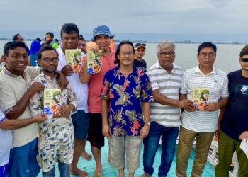টাংগুয়ার হাওরে ‘জল হাওর একতারা’ কাব্যগ্রন্থের পাঠ-উন্মোচন:Tnntv24