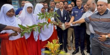 রূপগঞ্জে পরিবেশ উন্নয়নে অভিযান, গাছের চারা রোপন, বিতরণ ও আলোচনা সভা:Tnntv24