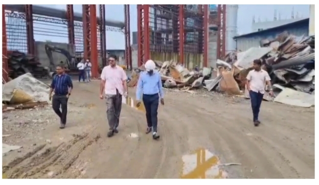 রূপগঞ্জে বিক্রমপুর স্টিল মিলে কালো ধোঁয়ার প্রমাণ পেয়েছে পরিবেশ অধিদপ্তর:Tnntv24