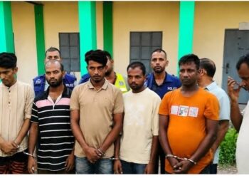 মাদকবিরোধী অভিযান ও ভ্রাম্যমাণ আদালত  ৫ জনকে বিভিন্ন মেয়াদে কারাদণ্ড দিয়েছে:Tnntv24 