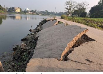 রূপগঞ্জের মুশরী-তেলিপাড়া-টানমুশরী  সড়ক ধসে চলাচলের অনুপযোযী:Tnntv24