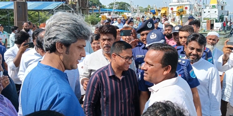 নদী পরিদর্শনে পরিকল্পনা ও পানিসম্পদ প্রতিমন্ত্রী:Tnntv24