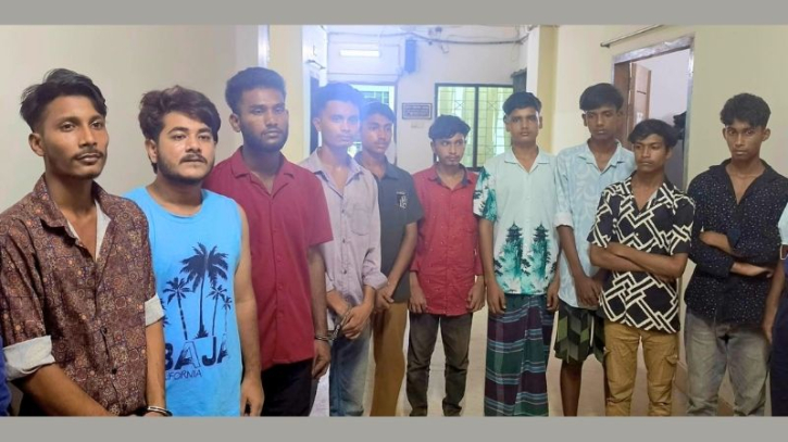 মিছিলের প্রস্তুতির সময় পলাতক আজমেরী ওসমানের ১০ সমর্থক গ্রেফতার।Tnntv24