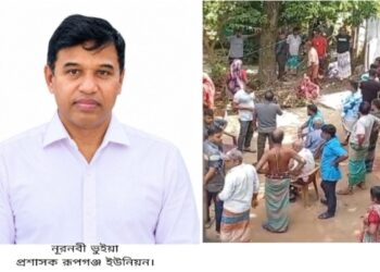 রূপগঞ্জ আদালতের নিষেধাজ্ঞা অমান্য করে সামাউন গ্রুপের অস্ত্র সস্র নিয়ে সংখ্যালগু পরিবারের বসতভিটা দখল:Tnntv24