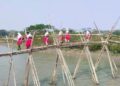 প্রদীপের নীচে অন্ধকার বালু নদীতে  ১৭ বাঁশের সাঁকো:Tnntv24