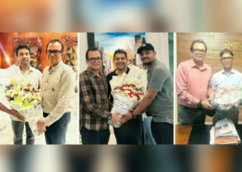 রিয়াদ চৌধুরী সৌজন্য সাক্ষাৎ করলেন নারায়ণগঞ্জের দুই এমপি এবং জেলা পরিষদ প্রশাসকের সাথে।Tnntv24