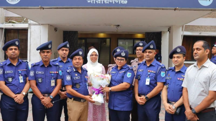 নারায়ণগঞ্জে দায়িত্ব নিলেন নতুন পুলিশ সুপার হাবিবুর রহমান।Tnntv24