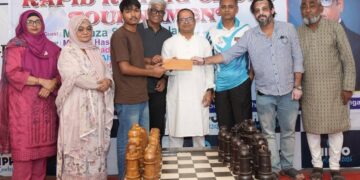 নারায়ণগঞ্জে আন্তর্জাতিক দাবায় কাজী সাইফ চ্যাম্পিয়ন।Tnntv24