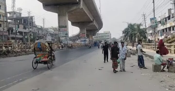 ঢাকা-সিলেট মহাসড়কের ভুলতা-গাউছিয়া থেকে হকার উচ্ছেদের পর পাল্টে গেছে সড়কের চিত্র :Tnntv24