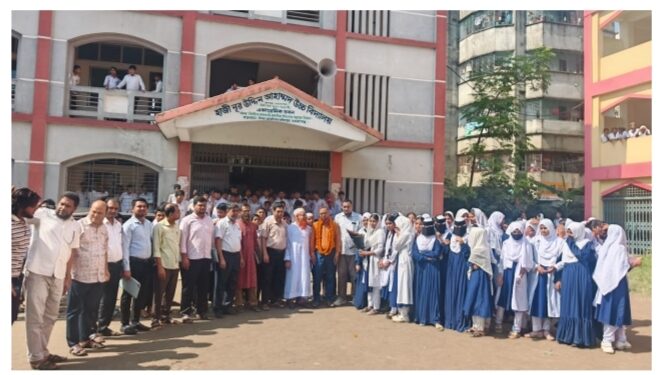 রূপগঞ্জে শিক্ষার মান উন্নয়নে প্রধান শিক্ষকের সাথে প্রাক্তন শিক্ষার্থীদের সাথে মতবিনিময় সভা।Tnntv24