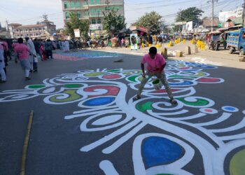 স্বপ্নের রূপগঞ্জ গড়তে মহাসড়কে  আলপনা, পরিচ্ছন্নতা:Tnntv24